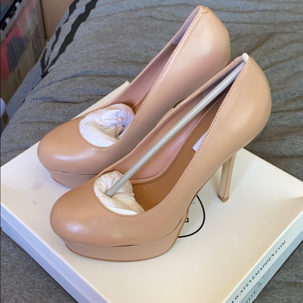 Steve Madden Blush Platform Heels